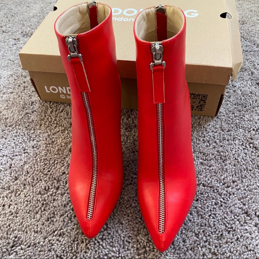 COPY - London Rag Red Booties - Picture 3 of 4